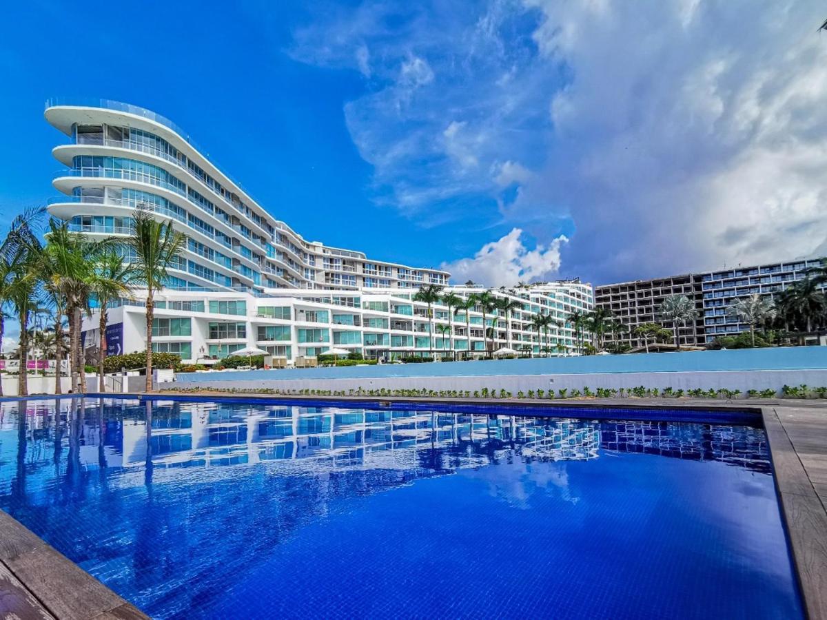 누에보 바야르타 Nuevo Aria Ocean Departamento Moderno Frente Al Mar 아파트 외부 사진
